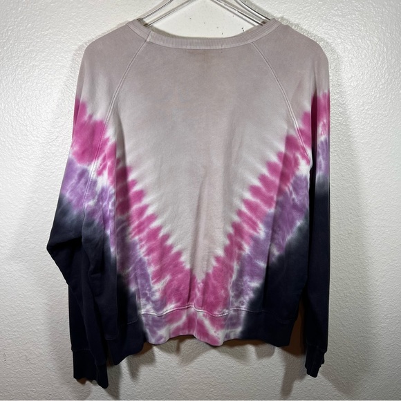 DAYDREAMER Flying V tie dye varsity sweatshirt - Picture 5 of 8